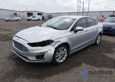 2019 Ford Fusion Hybrid Se из США, поврежденный, VIN 3FA6P0LU7KR151947